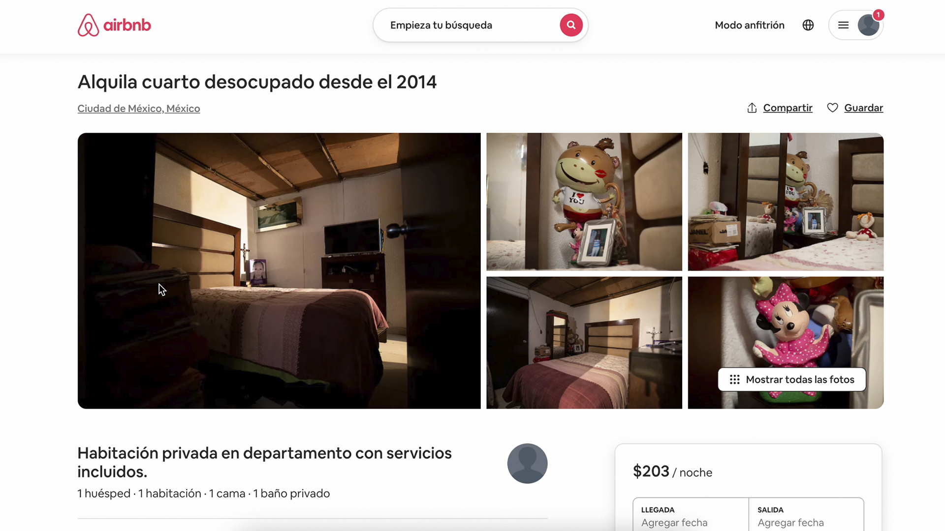 Screen AirBnB